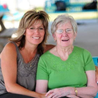 Joanne and her mom
