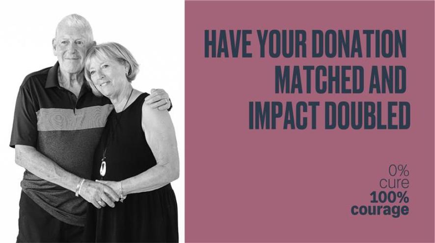 Have your donation matched and impact doubled
