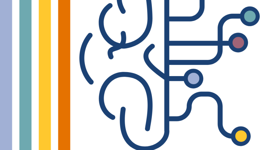 The Research Connects logo, showing a graphic of a brain