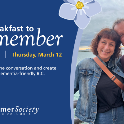 Photo of Andrew and Karina Reid, spotlighting the Breakfast to Remember, held on March 12, 2026 in Vancouver