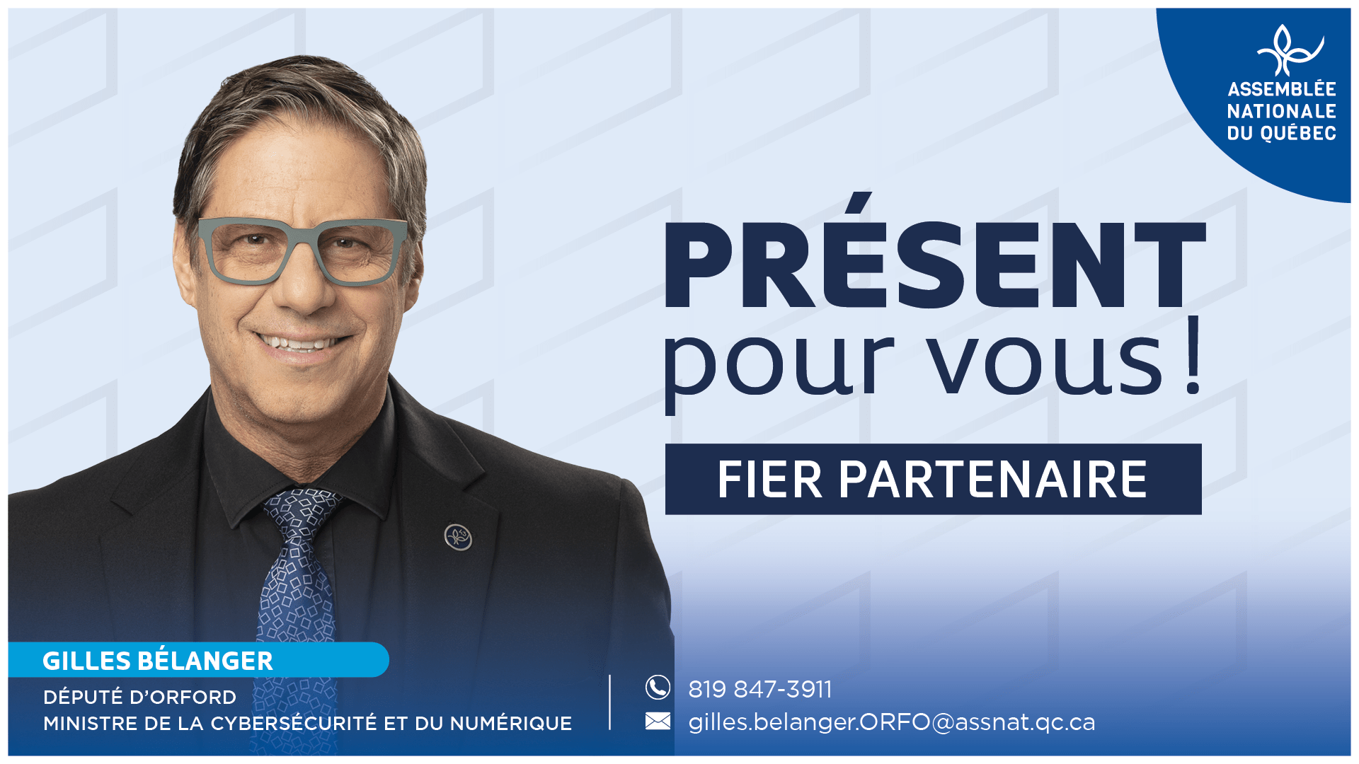 Gilles Bélanger Député d’Orford