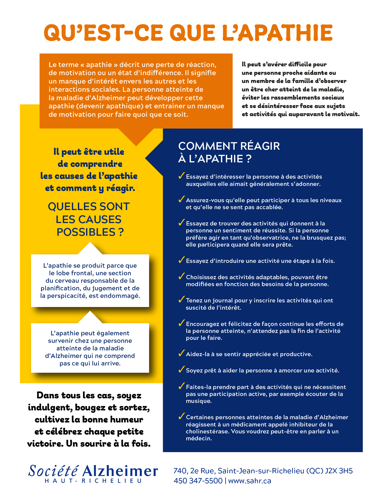Aide-mémoire : qu'est-ce que l'apathie ? 