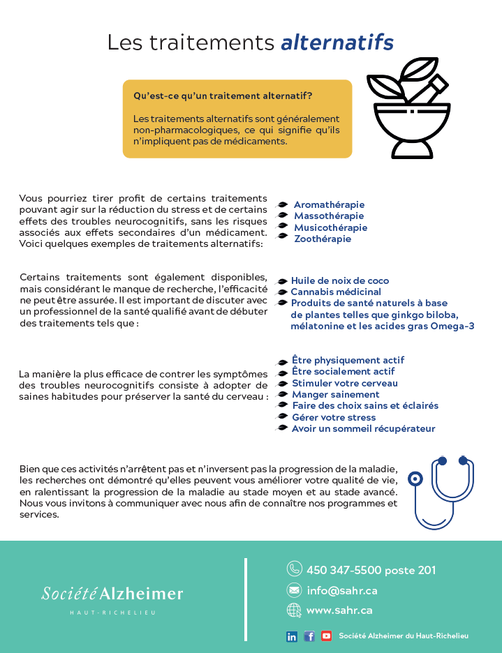 les traitements alternatifs