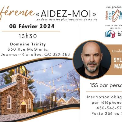 Conférence Sylvain Martel
