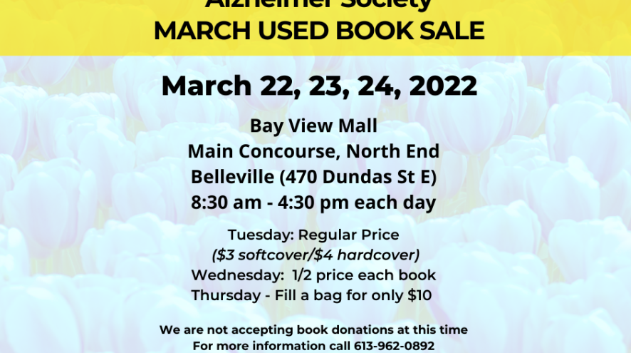 Book Sale March 22, 23, 24, 2022