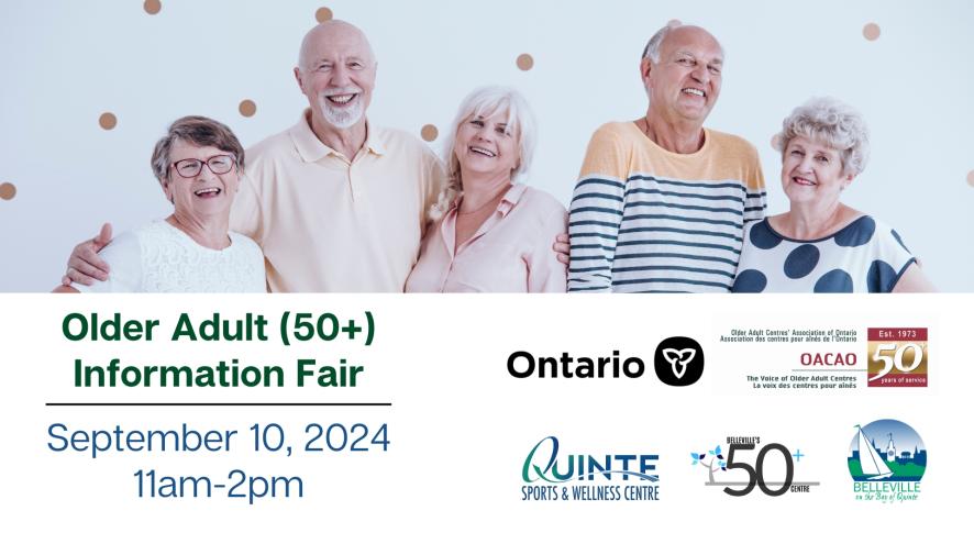 older adult info fair Sept 10th, 11 - 2 at QSWC Belleville