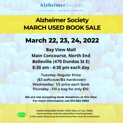 Book Sale March 22, 23, 24, 2022