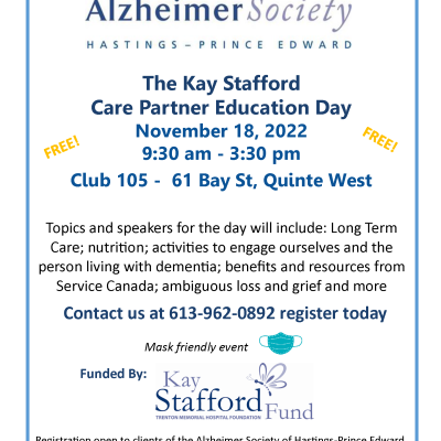 kay stafford day poster November 18, Trenton