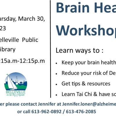 brain workshop belleville
