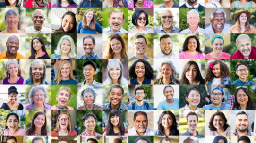 Headshots of Alzheimer Society supporters