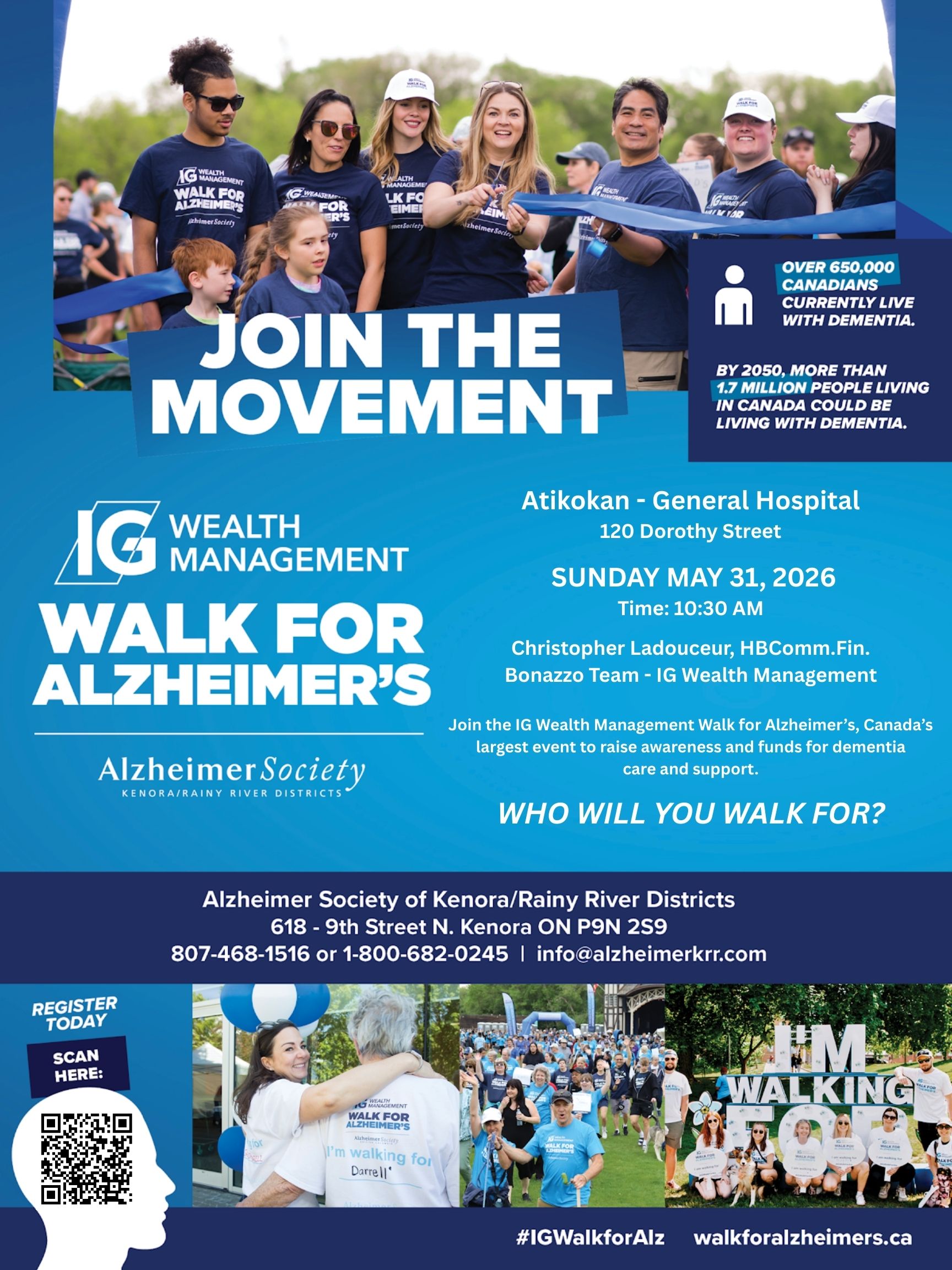 IG Walk for Alzheimer's 2026 Atikokan