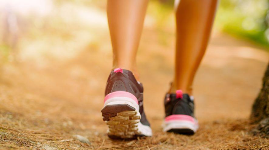 woman walking