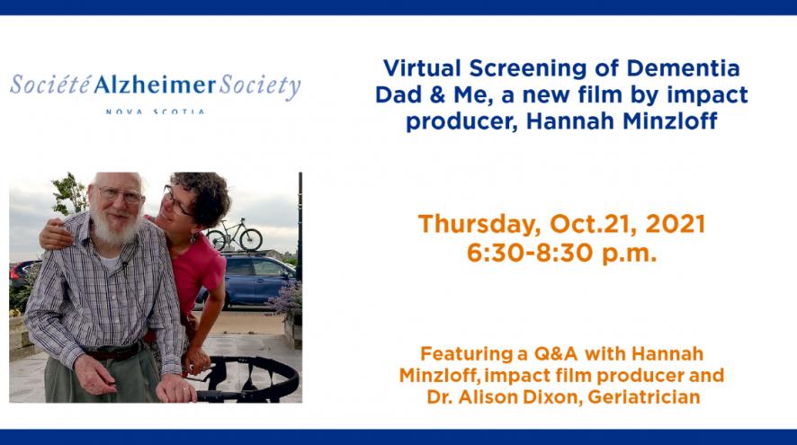 Dementia Dad & Me Film Screening