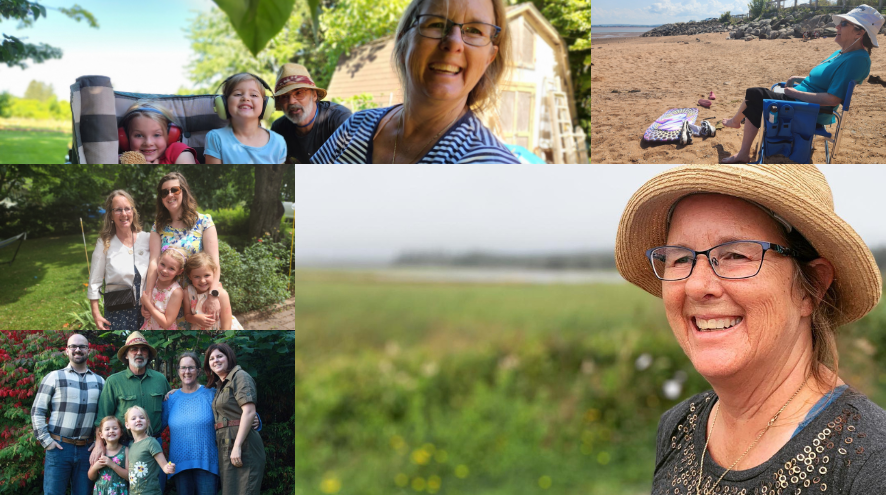 Collage of family photos