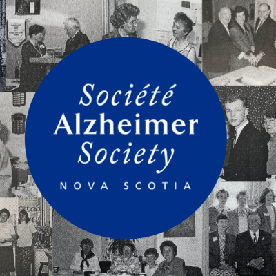 ASNS logo overlaying old photographs