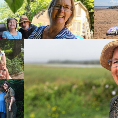 Collage of family photos