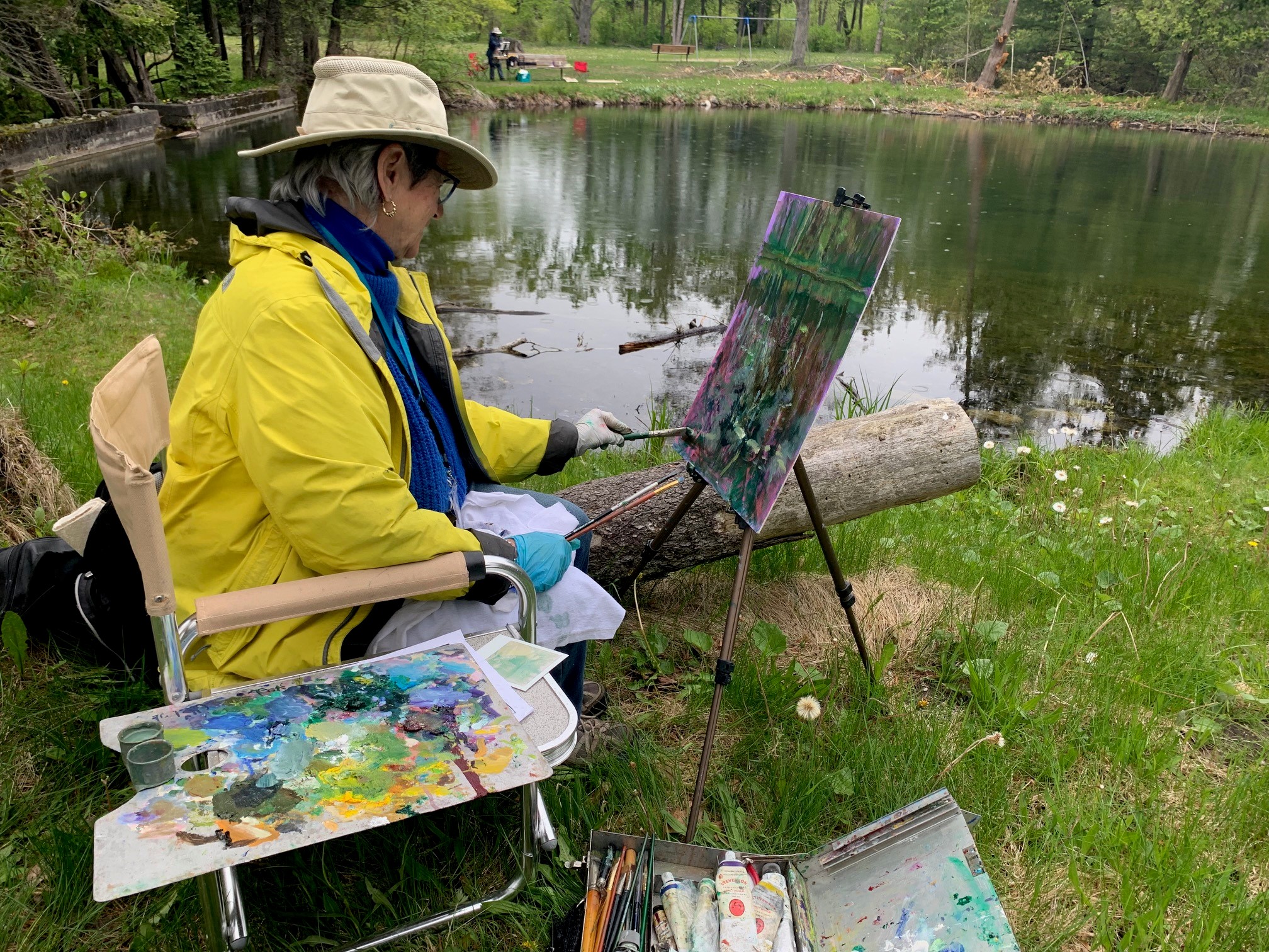 En Plein Air artist
