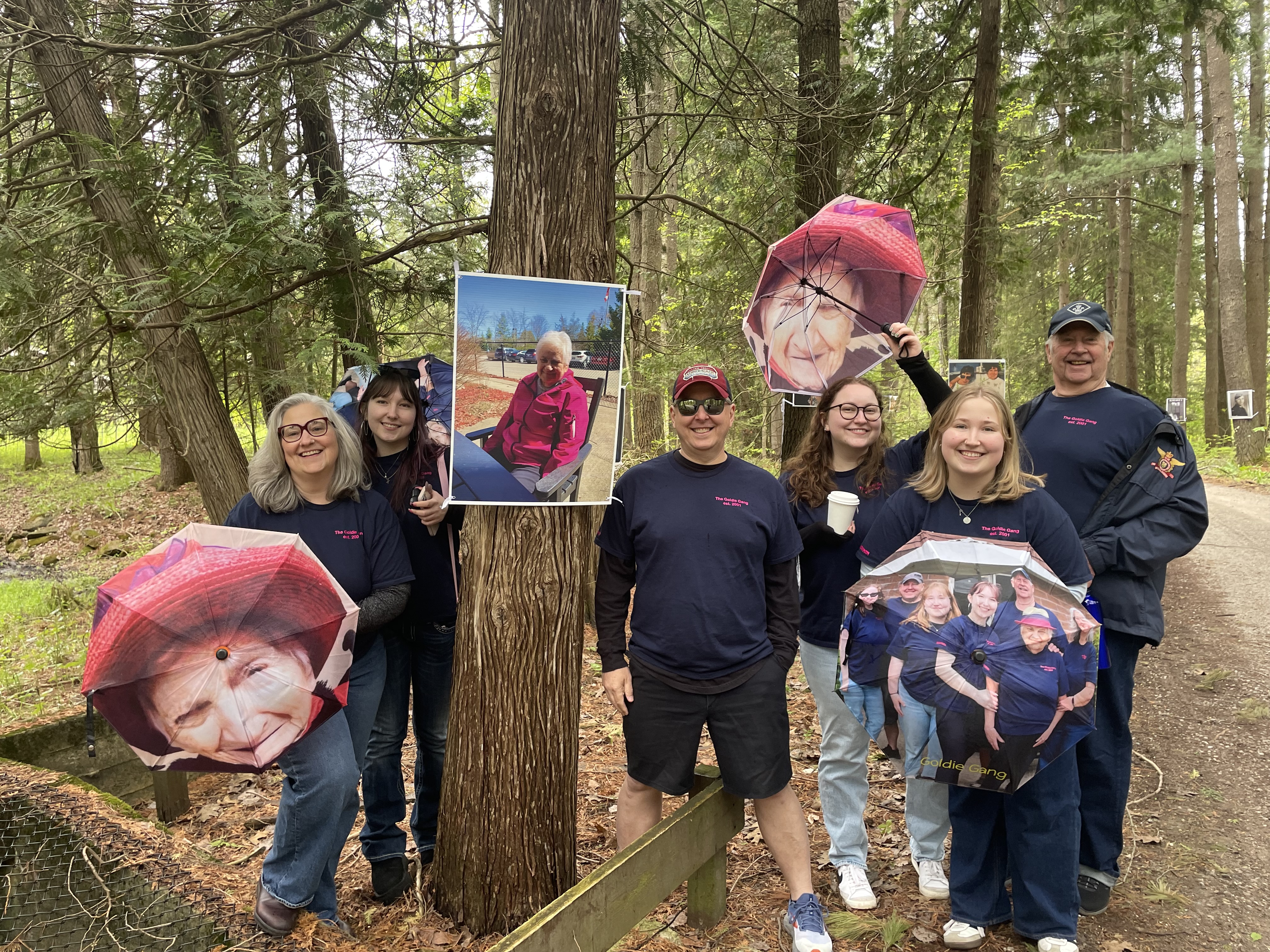 Goldie Gang honour path