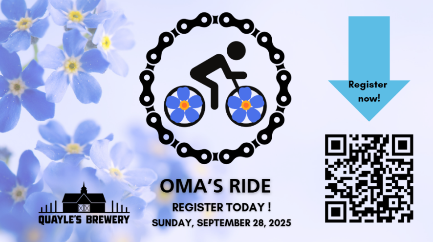 Oma's Ride register now