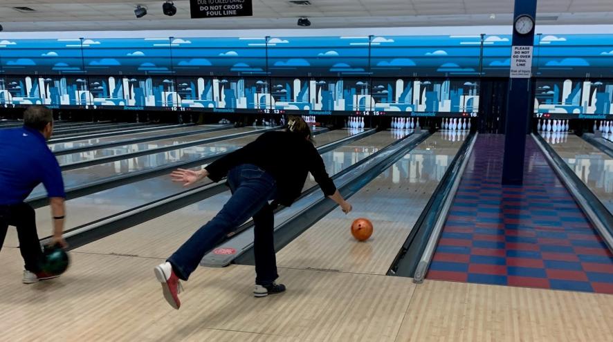 Lane and bowler