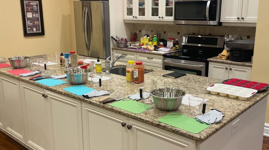 Let's Get Cooking kitchen