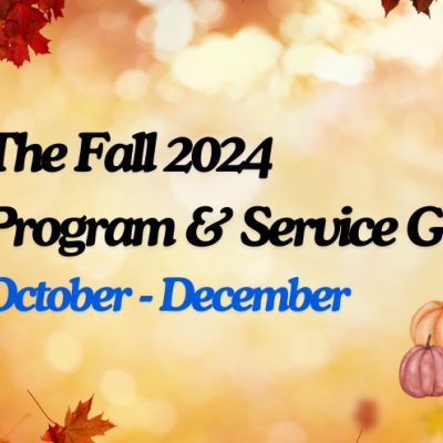 Fall program and service guide image 2024