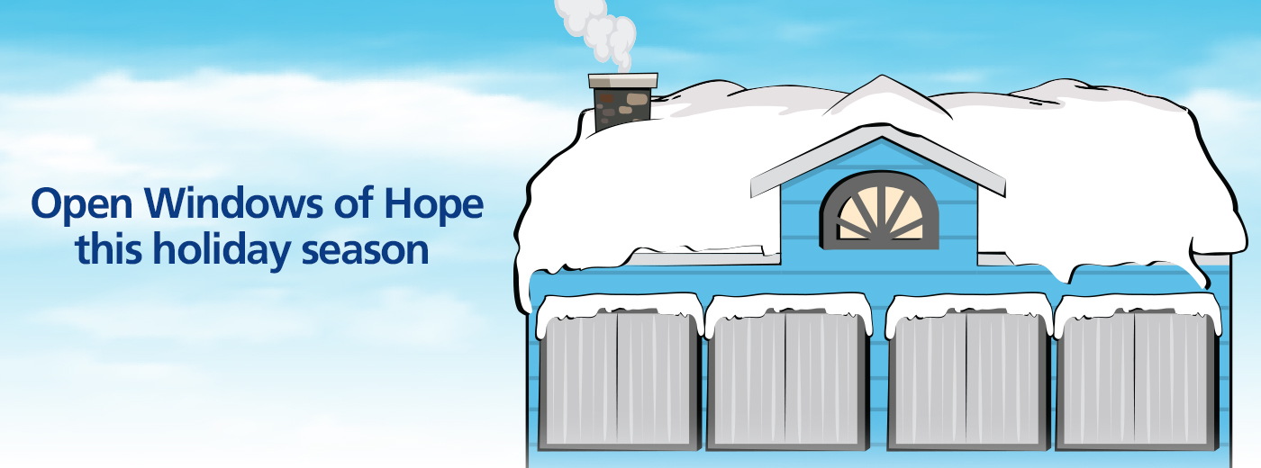 open windows of hope this holiday season