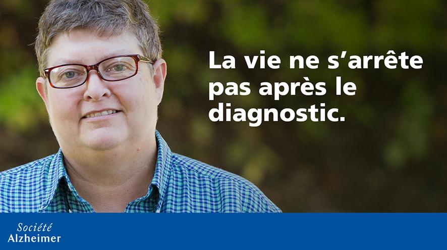 La vie ne s'arrête pas après le diagnostic.