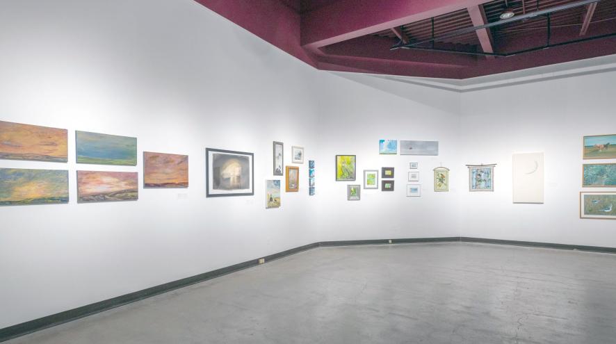 An exhibit at the Godfrey Dean Art Gallery