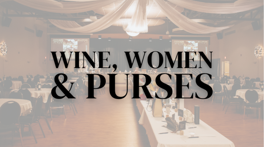 wine women and purses