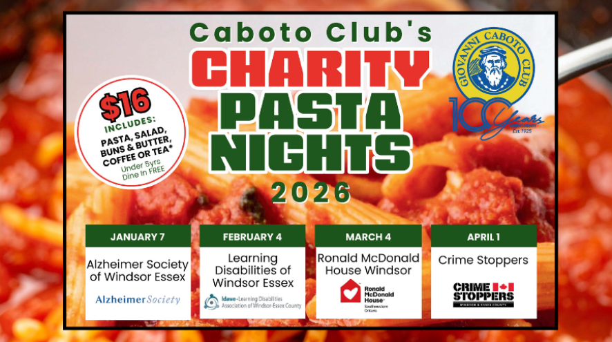 Alzheimer Society Pasta Fundraiser
