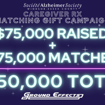 $150,000 with matching donation from GroundEffects