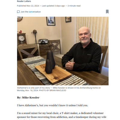 Mike Kessler WS article